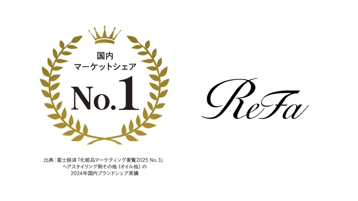MTG、「ReFa」ブランドシェアNo.1獲得 「リファロックオイル」シリーズ