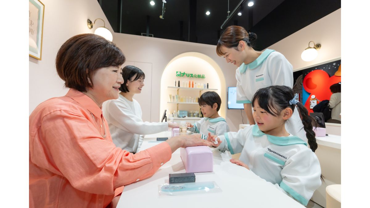 ナリス化粧品、子供向けエステティシャン体験が6000人突破 制服に